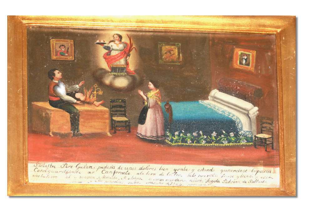 Un tesoro oculto. El cuarto de los milagros de Santa Águeda